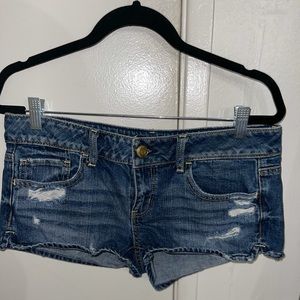 Distressed AE Shorts